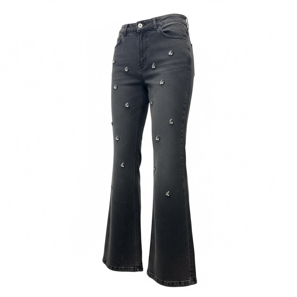 Jeans con pietre