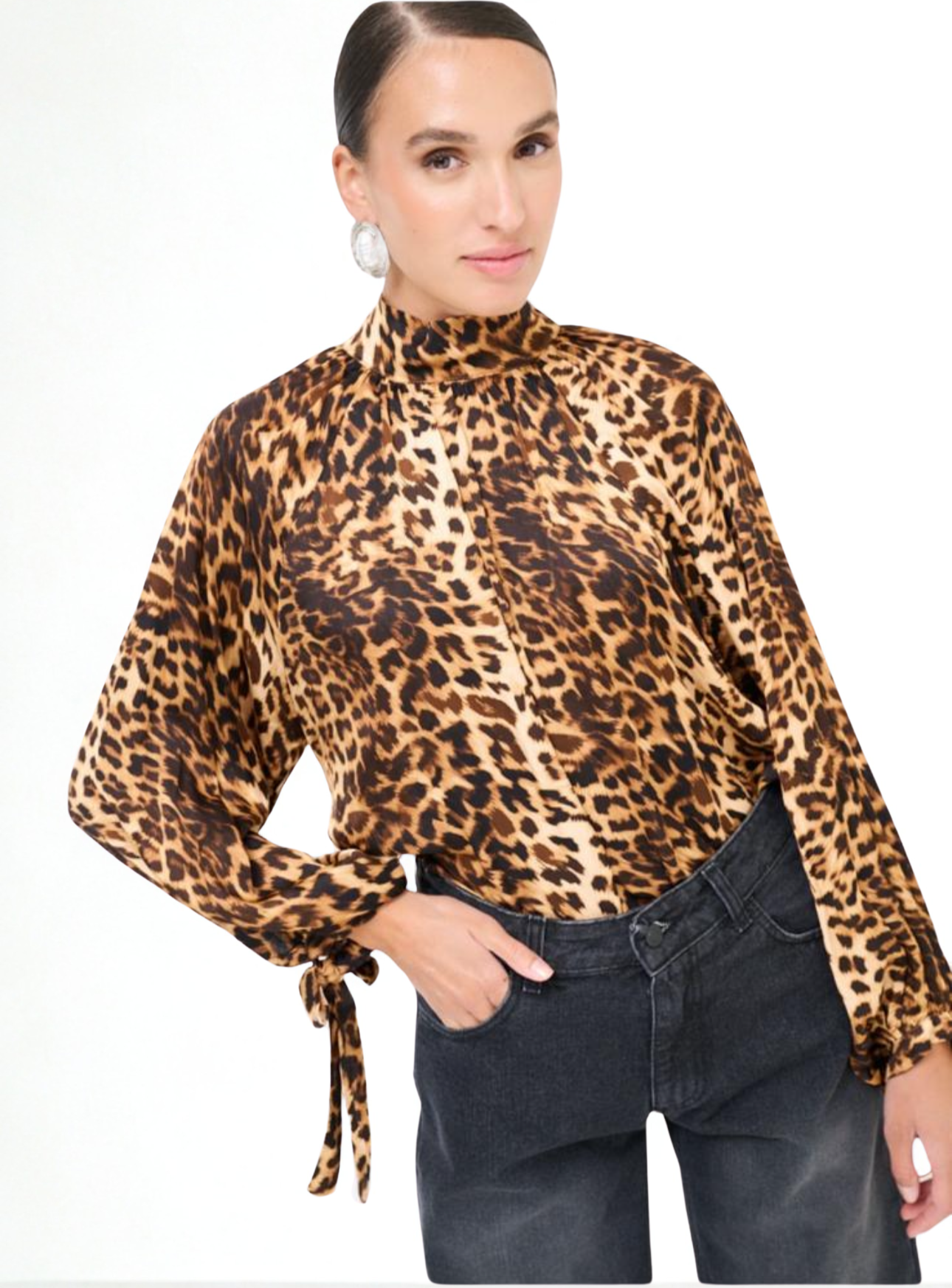 Blusa leopardata