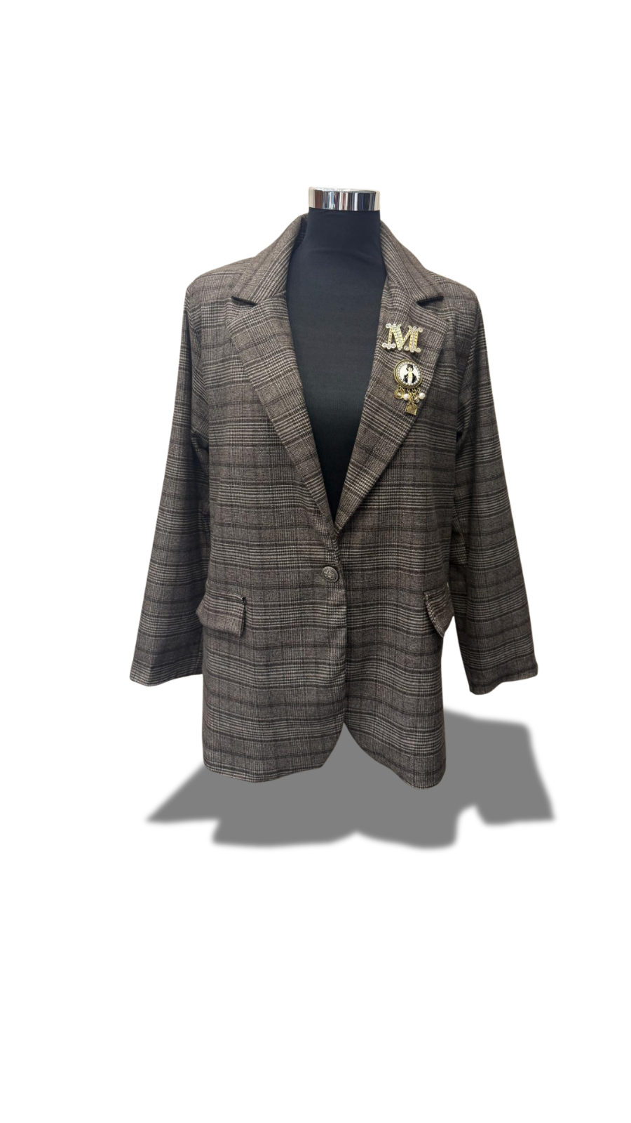 Giacca over taglia unica