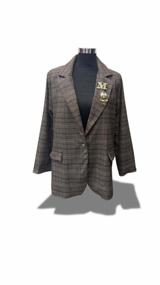 Giacca over taglia unica