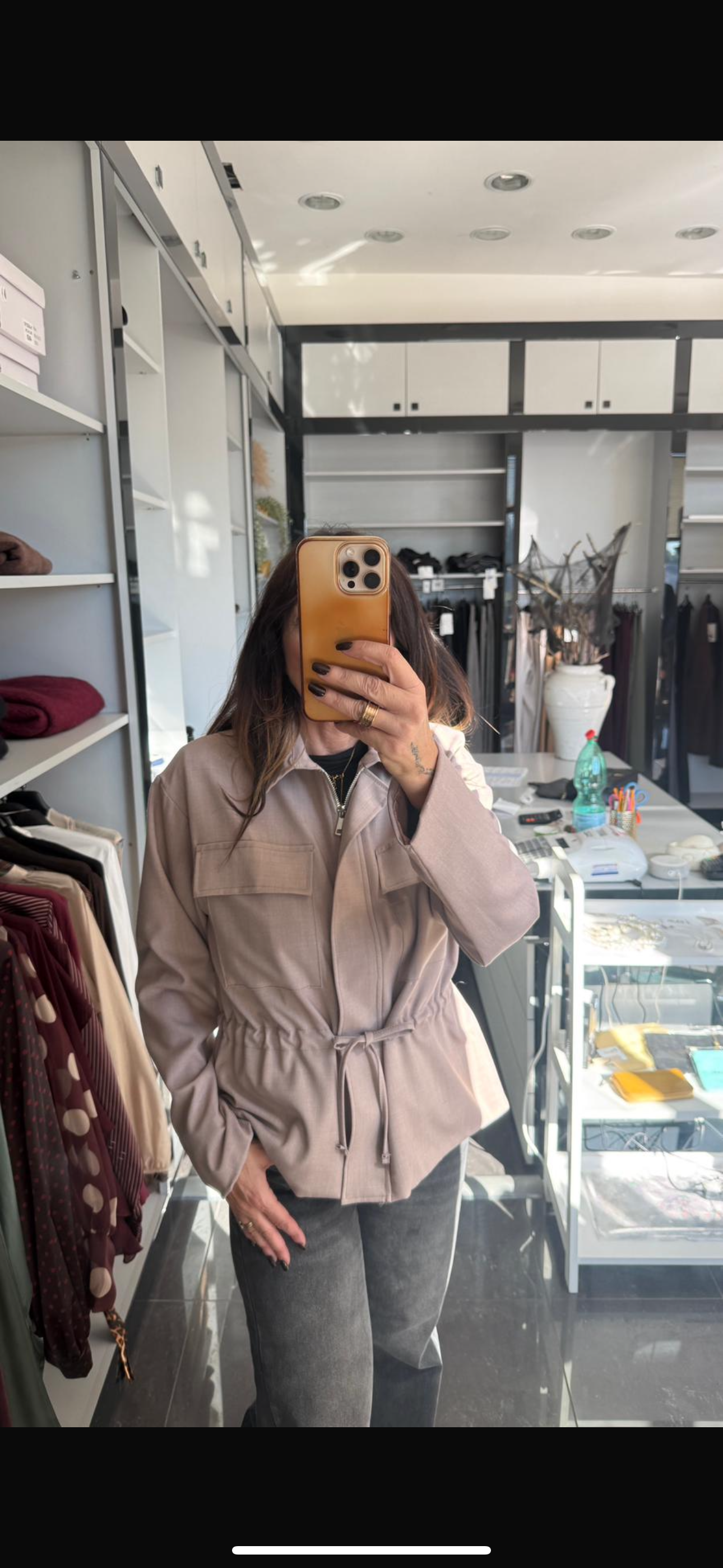 Blusa Tortora