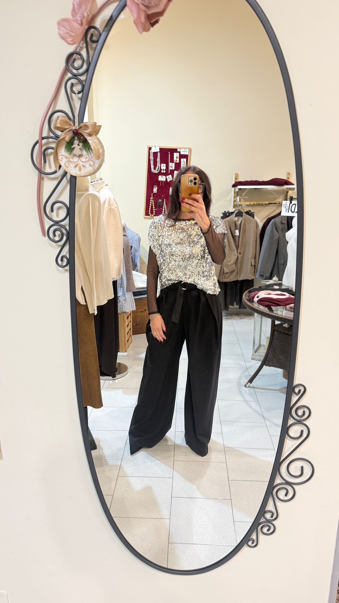 Kimono tulle e paillettes  taglia unica